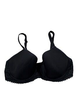 Fantasie Rebecca Black Molded Spacer T-Shirt Underwire Bra Size UK 32E US 32DDD